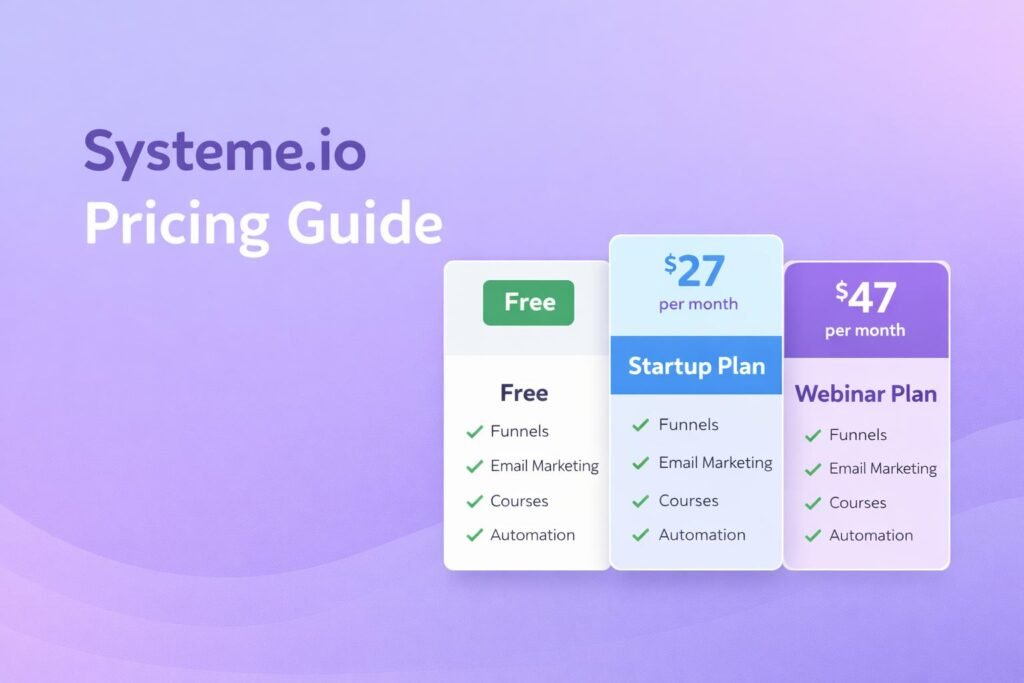 system.io pricing plas free plan and paid plans explained